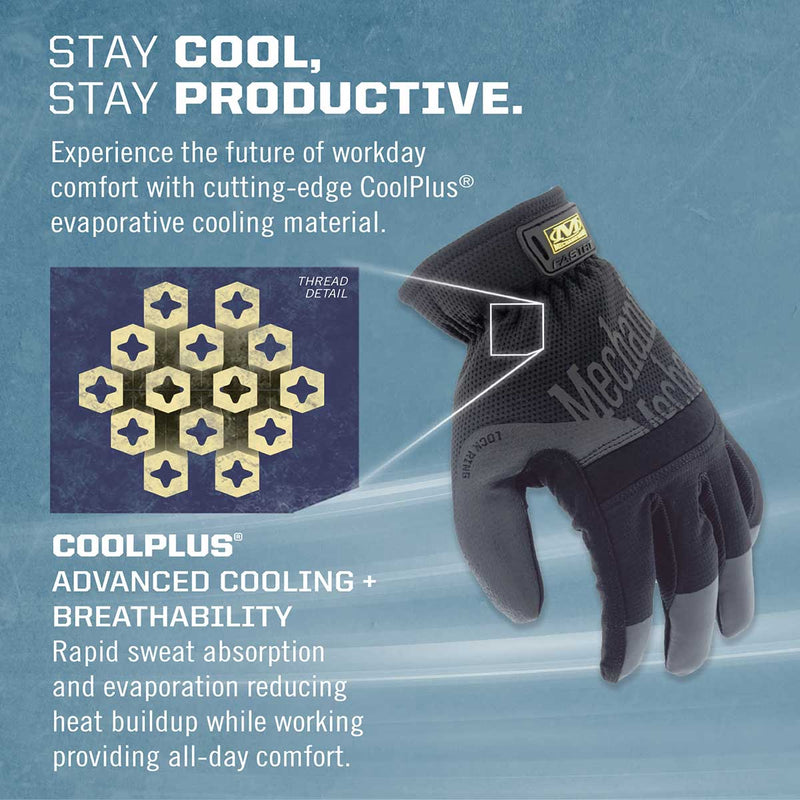 Mechanix Hi-Viz Black and Yellow FastFit® Glove