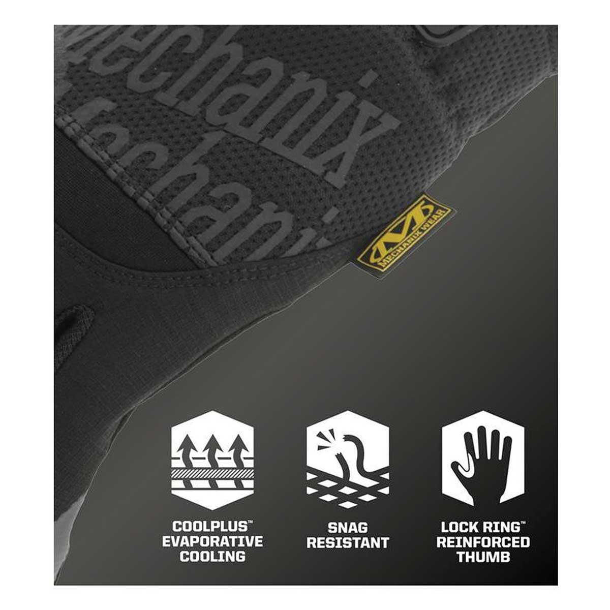 Mechanix Hi-Viz Black and Yellow FastFit® Glove