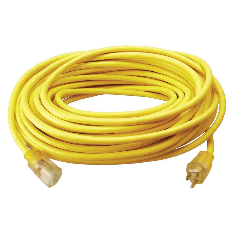 Southwire Yellow Outdoor Extension Cord with Light Indicator