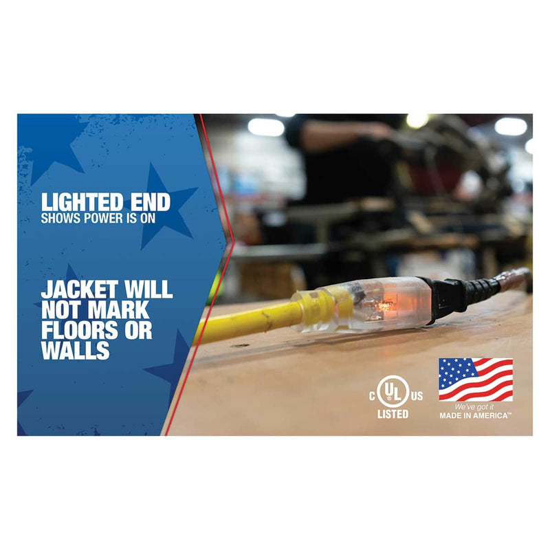 Southwire Polar/Solar® Outdoor Extension Cord with Light Indicator