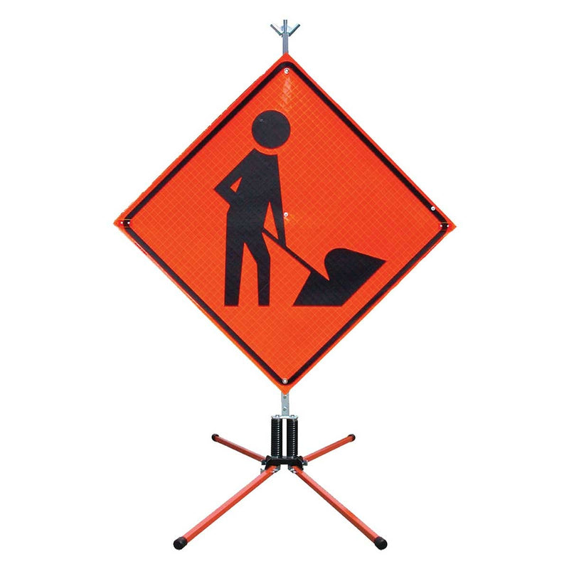 Twin Flex Rigid and Roll-Up Sign Stand