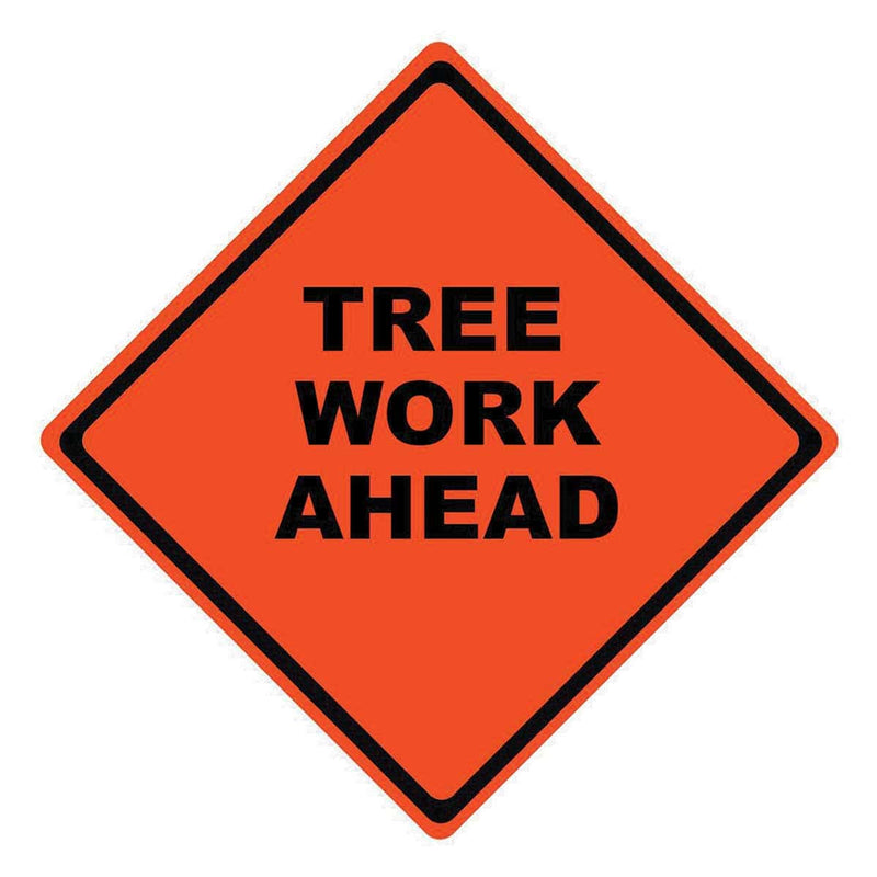 48" x 48" Reflective Roll-Up Traffic Control Signs