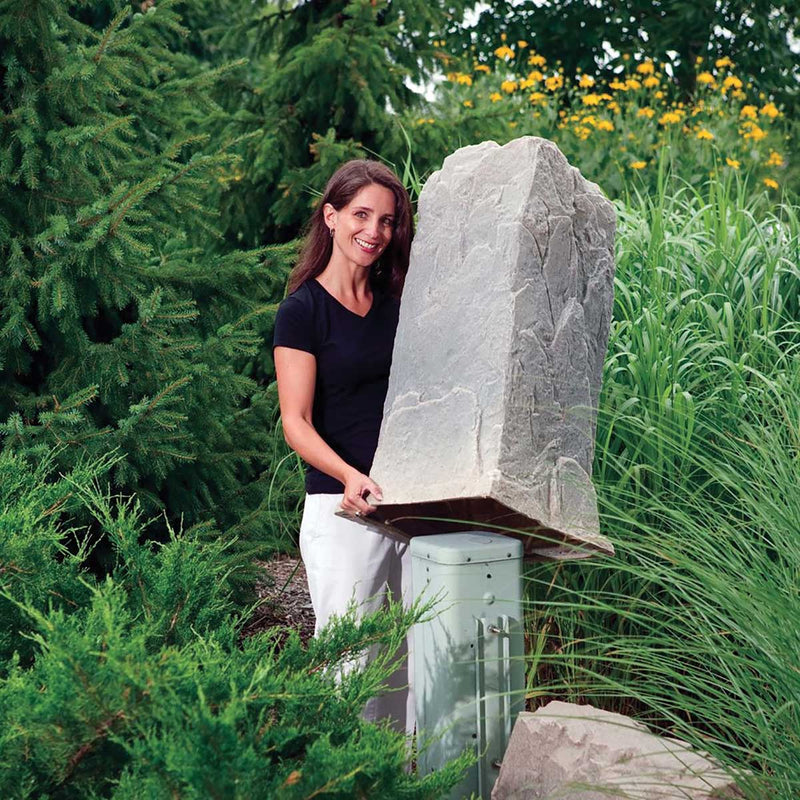 Artificial Rock Cover 18"L x 17"W x 34"H
