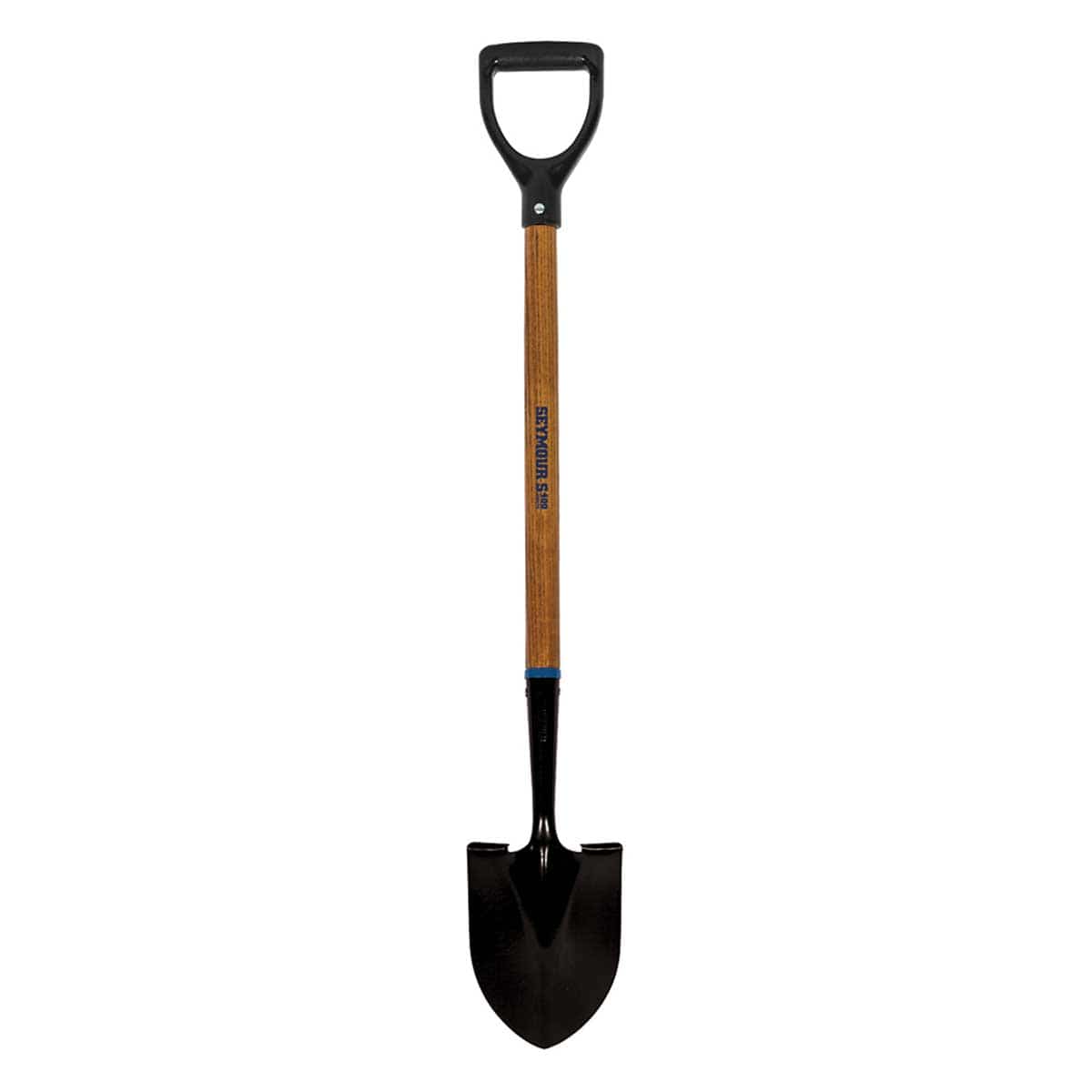 Seymour Round Point Floral Shovel with D-Grip Handle