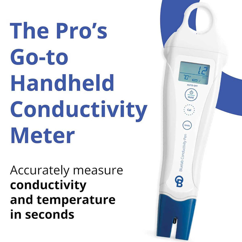 Bluelab Conductivity Pen | Conductivity & Temperature