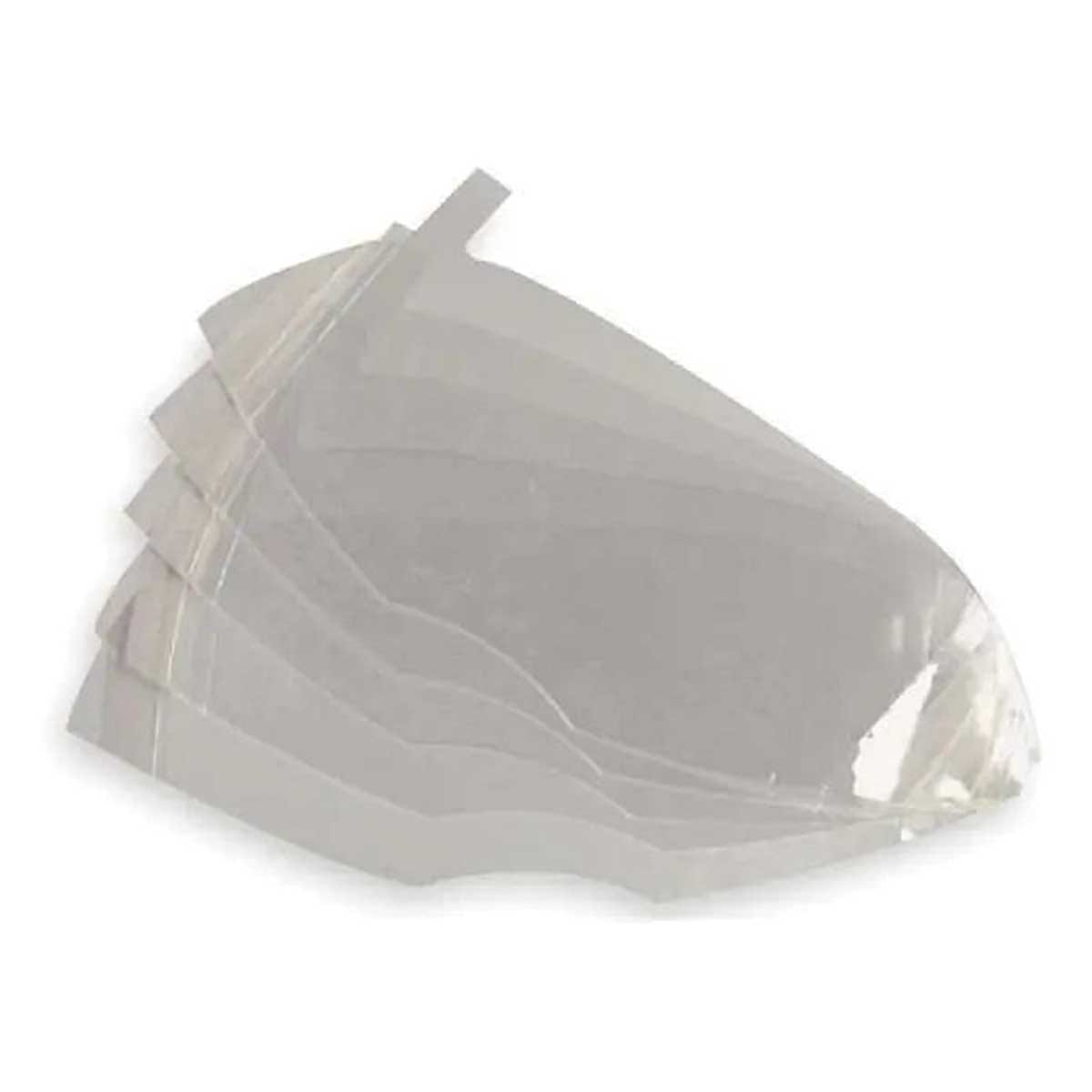 Honeywell North Peel Away Lens Cover for Full-Mask Respirators | 15 Pack