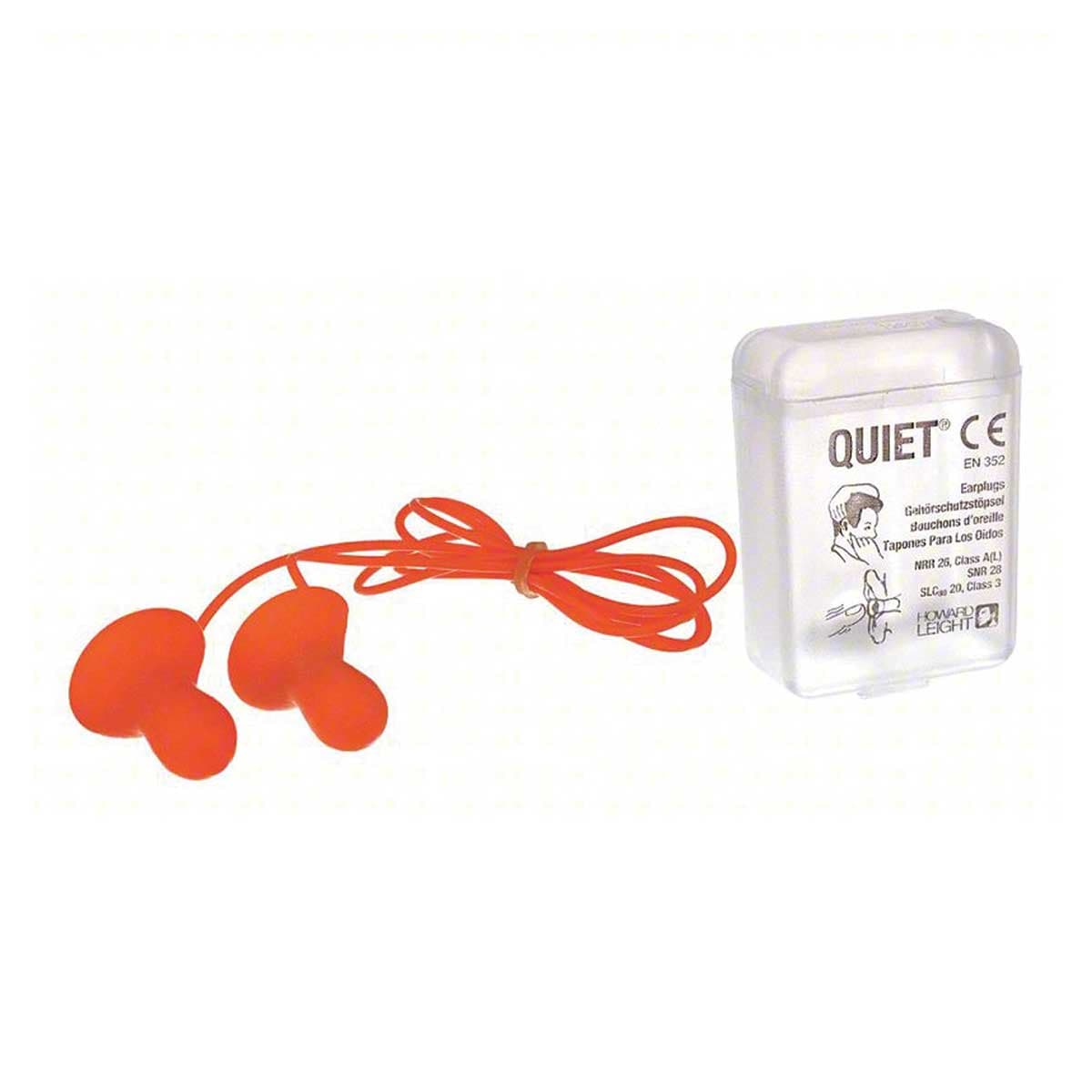Howard Leight Quiet® Corded Earplugs | 100 Pairs