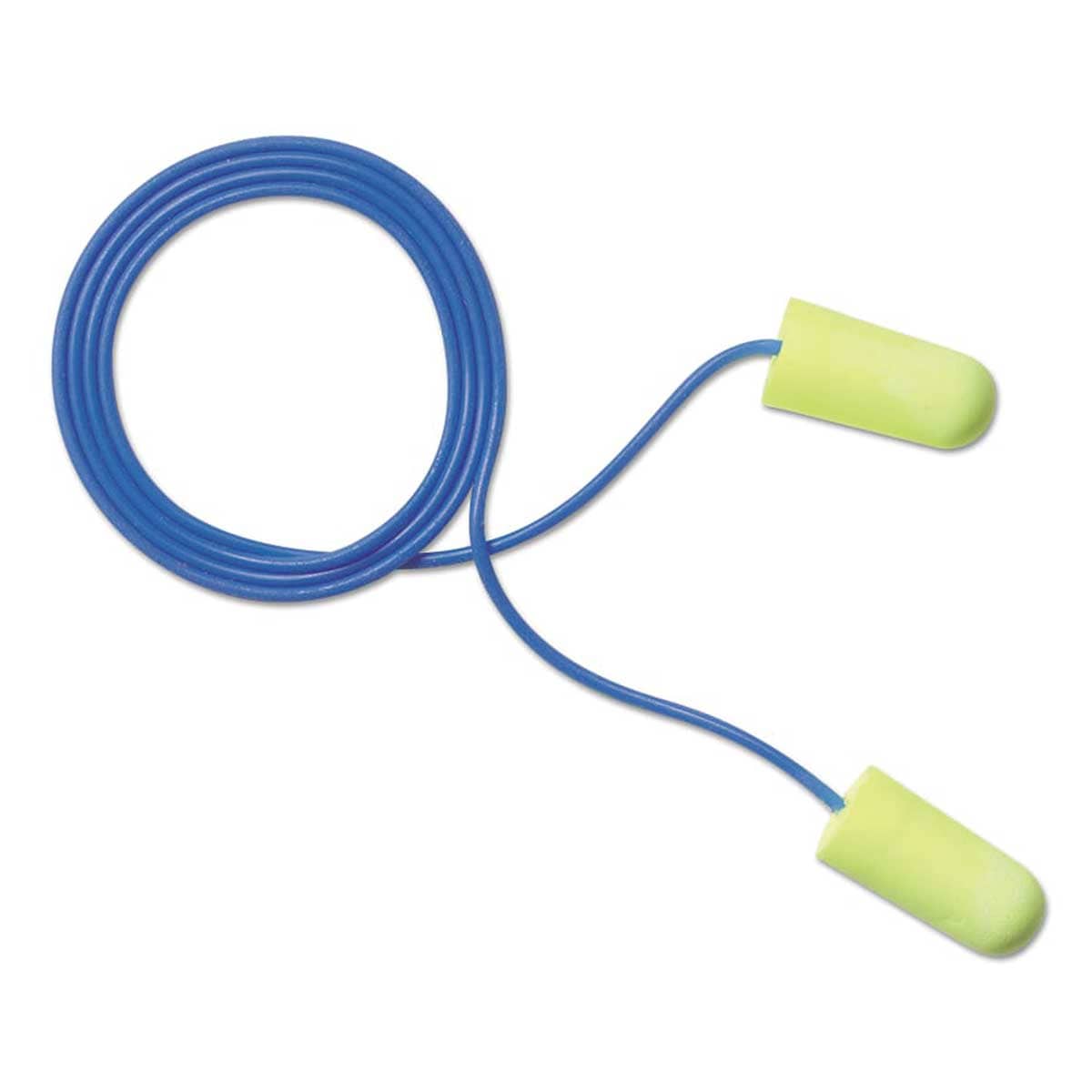 3M E-A-Rsoft Neon Yellow Foam Earplugs | 200 Pairs