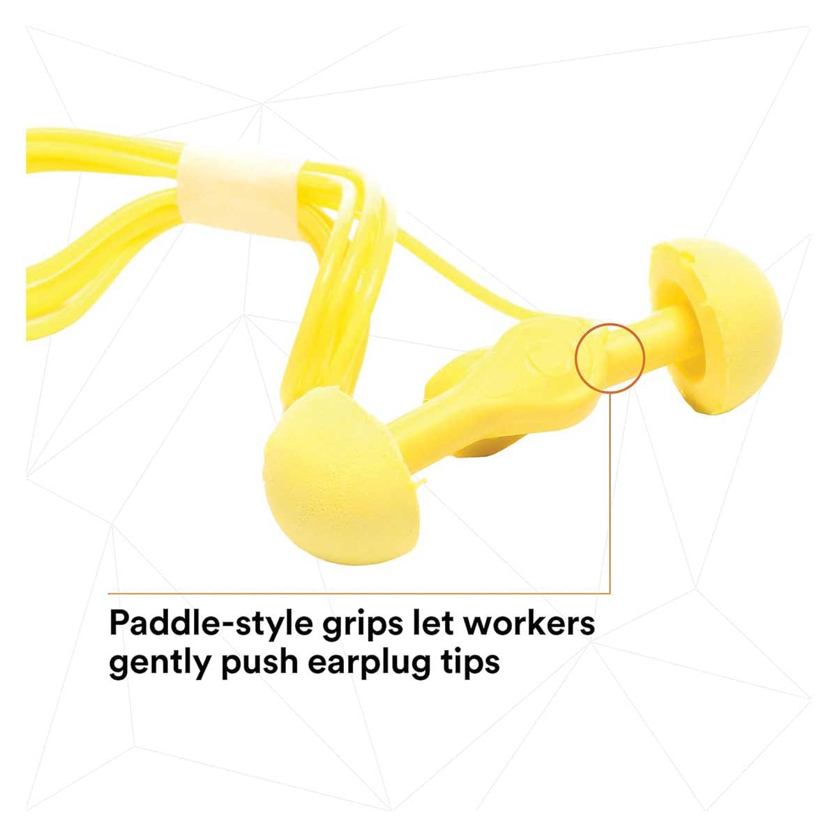 3M Pod Plugs Polyurethane Earplugs | 400 Pairs