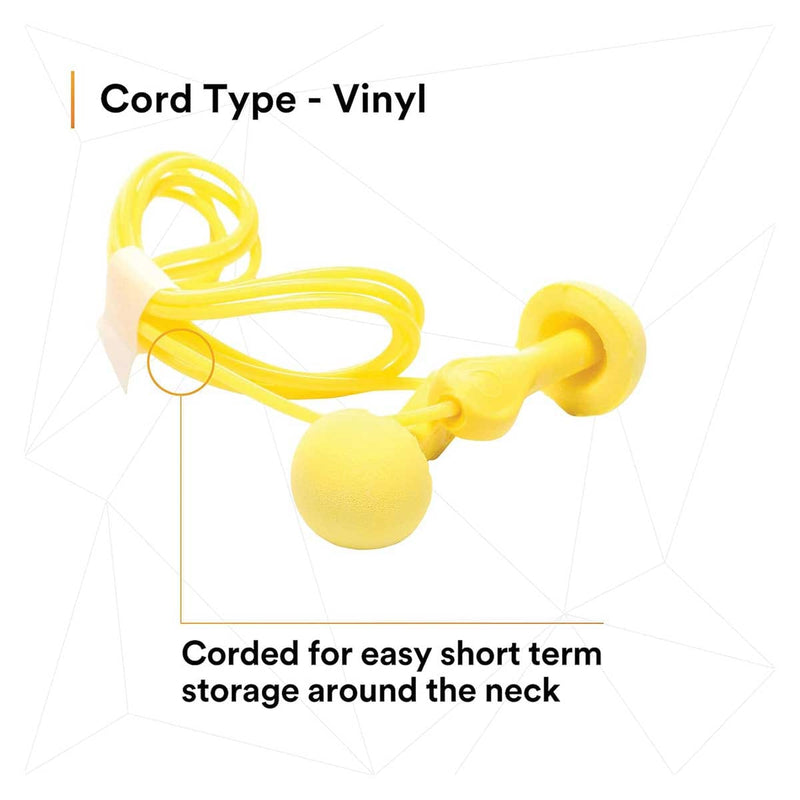 3M Pod Plugs Polyurethane Earplugs | 400 Pairs