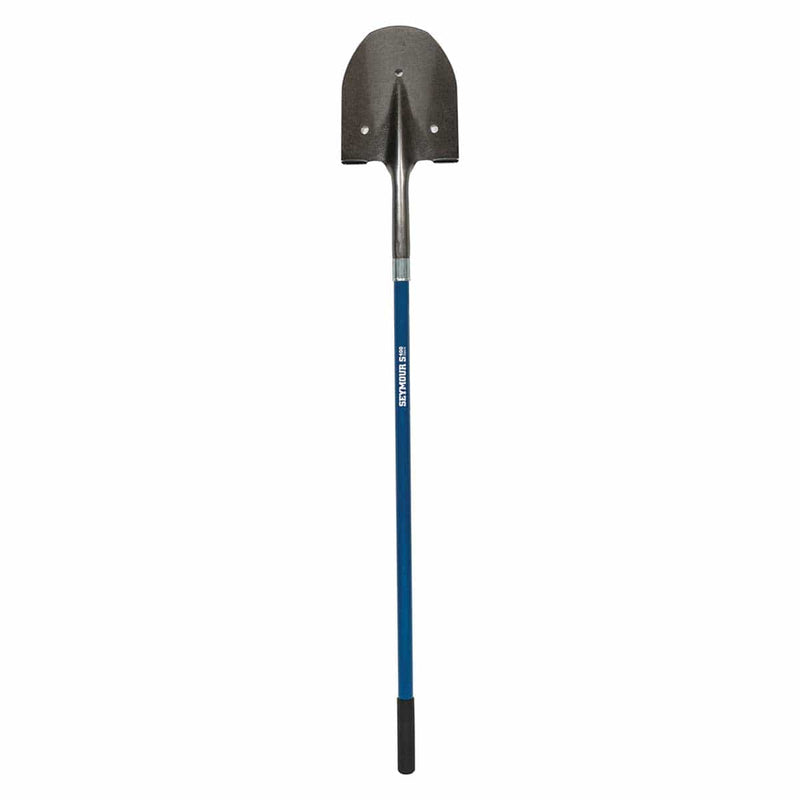 Seymour 16-Gauge Rice Shovel 46"L Fiberglass Handle