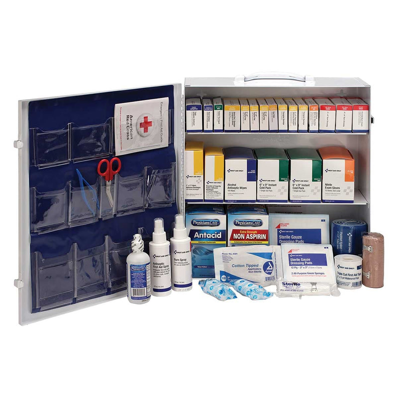 First Aid Only 100 Person 3-Shelf ANSI B First Aid Kit