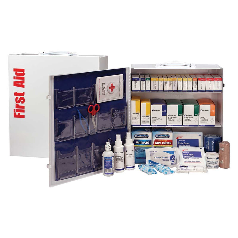 First Aid Only 100 Person 3-Shelf ANSI B First Aid Kit