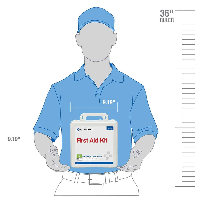 First Aid Only 50 Person ANSI Class B First Aid Kit