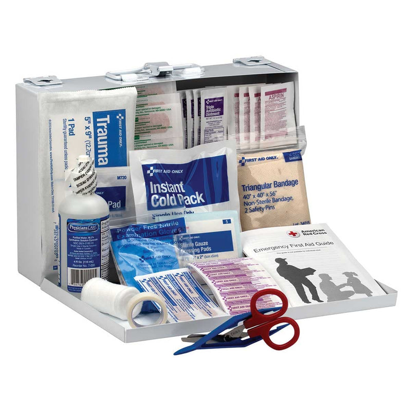 First Aid Only 25 Person Metal First Aid Kit