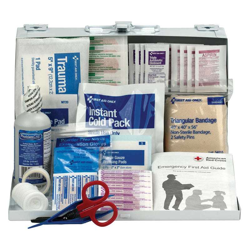 First Aid Only 25 Person Metal First Aid Kit