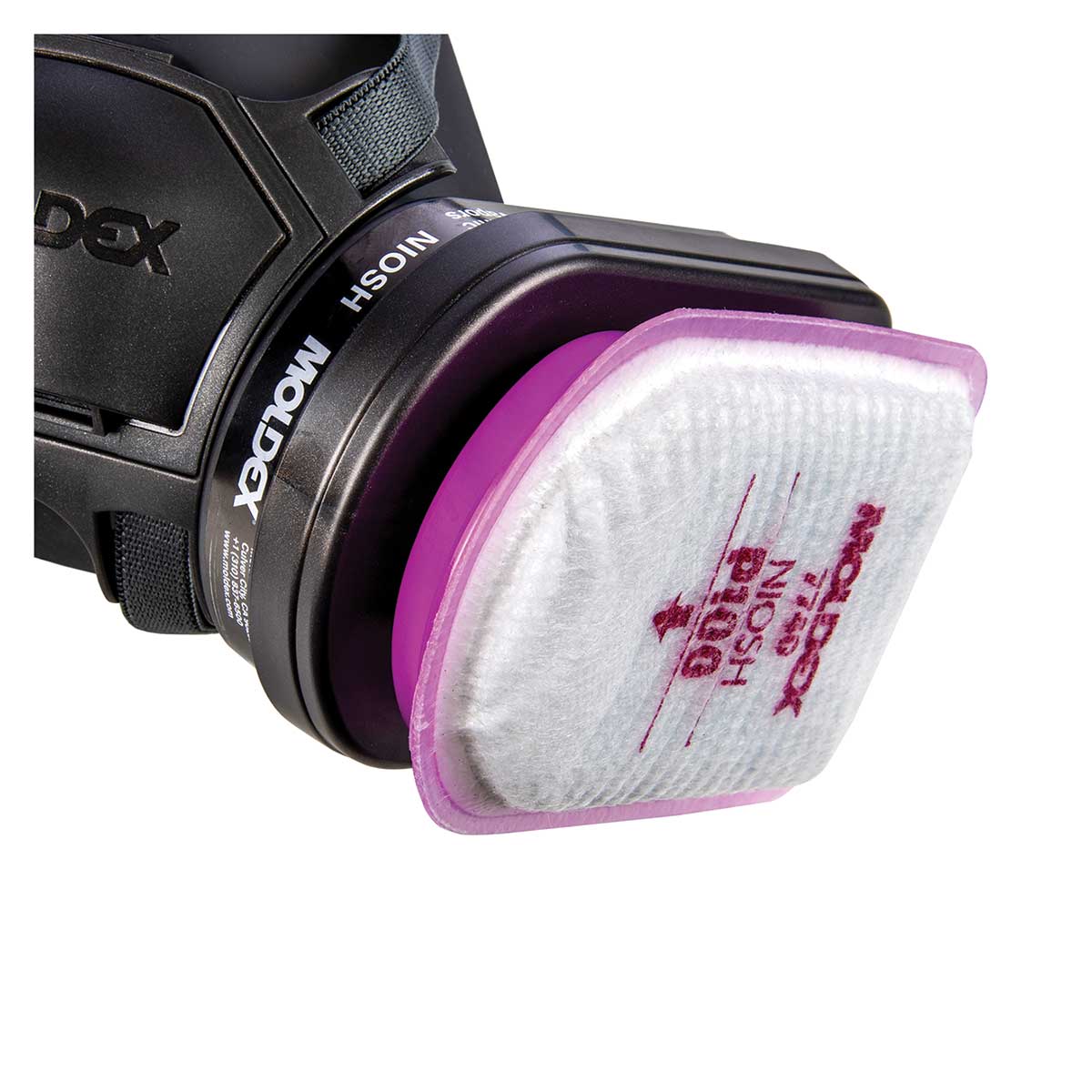 Moldex 7927 Semi-Rectangular Piggyback Adapter