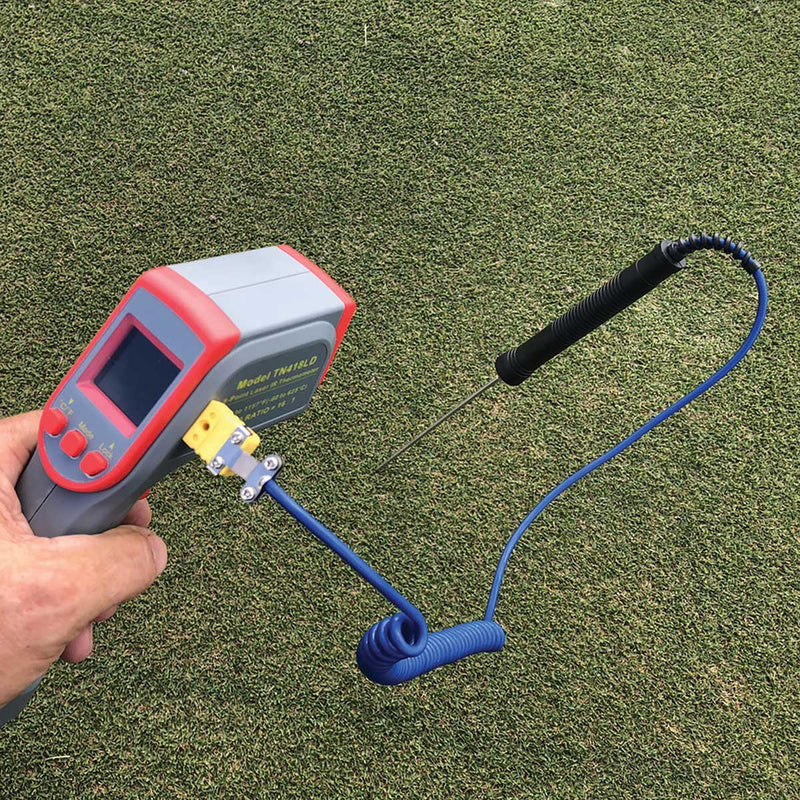 Turf-Tec Infrared Thermometer with Laser and Soil Probe