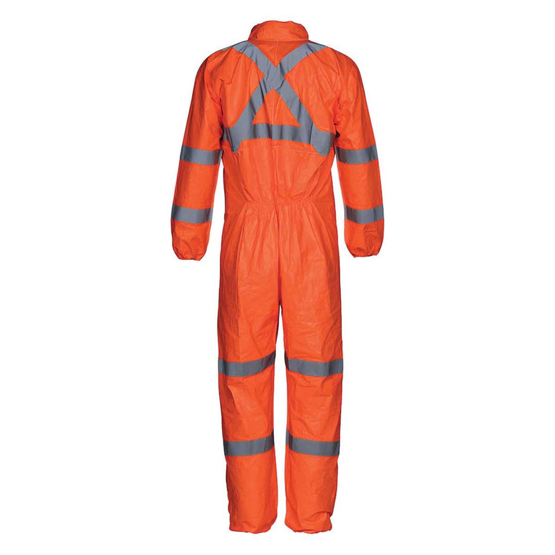 DuPont™ Tyvek® 500 Hi-Visibility Coveralls with Elastic Wrist & Ankles | 25 Pk