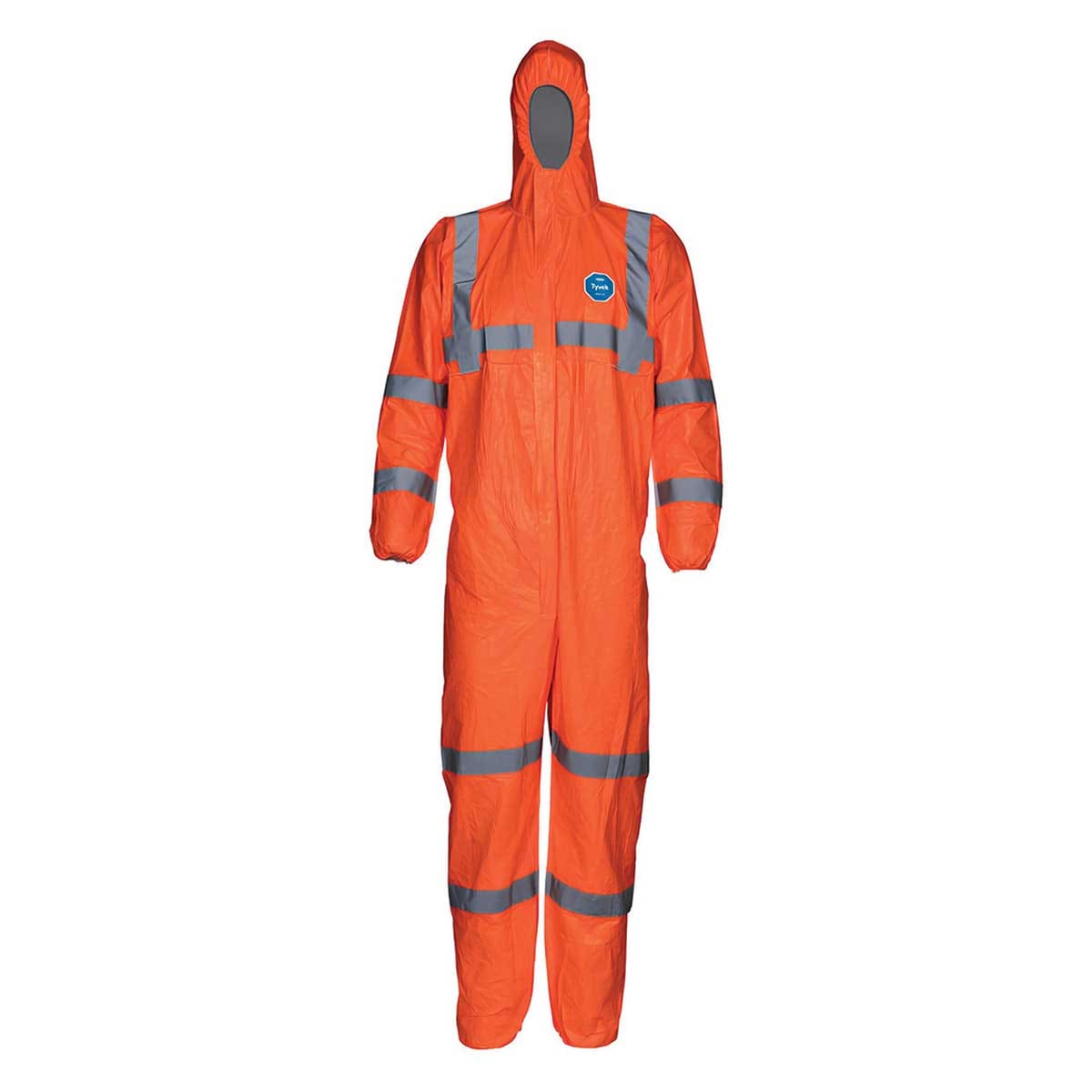 DuPont™ Tyvek® 500 Hi-Visibility Hooded Coveralls with Elastic Wrist and Ankles | 25 Pk