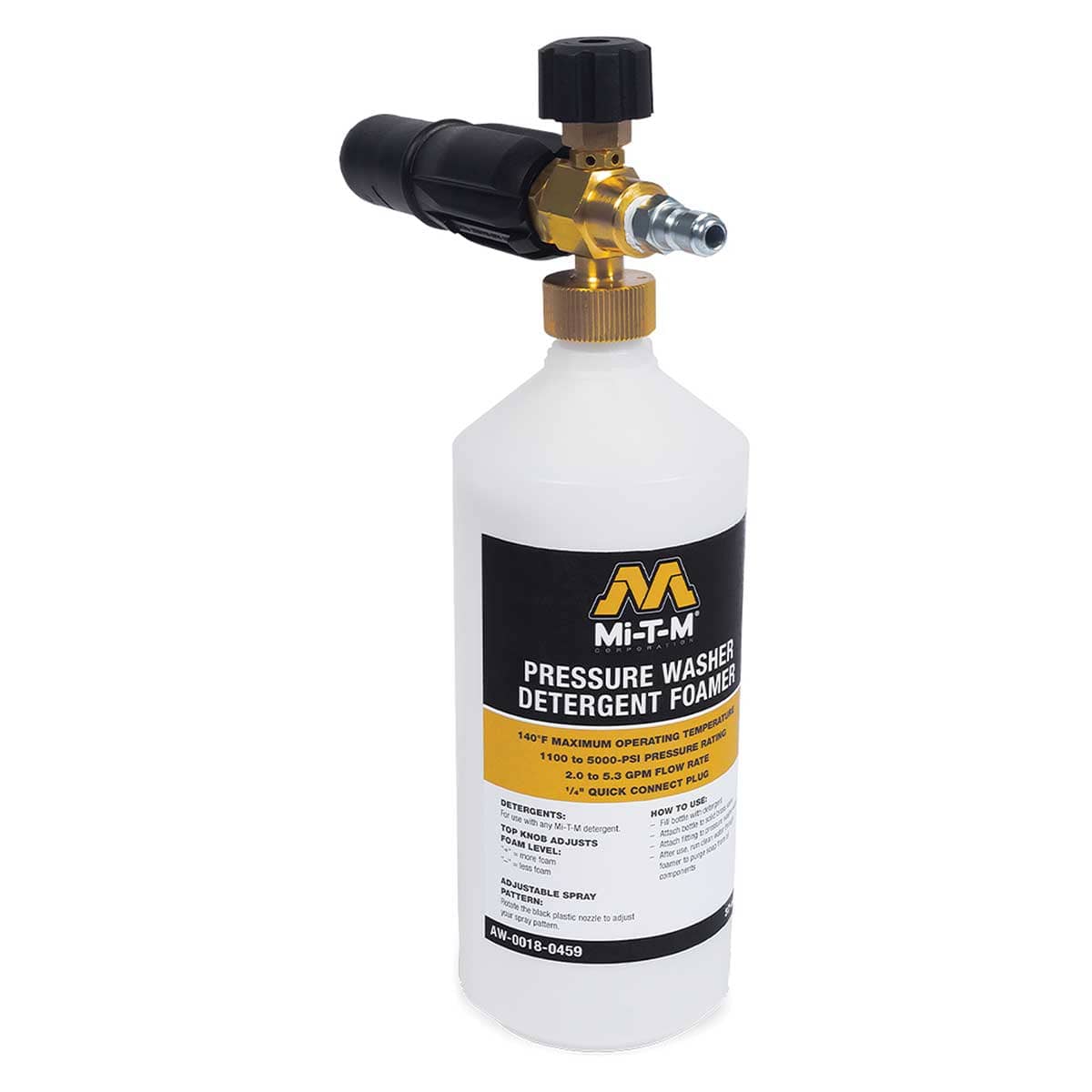 Mi-T-M Pressure Washer Detergent Foamer | 37 oz