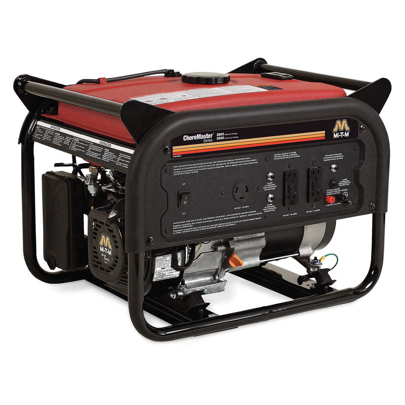 Mi-T-M ChoreMaster® Series 3,600 Watt Gas-Powered Portable Generator