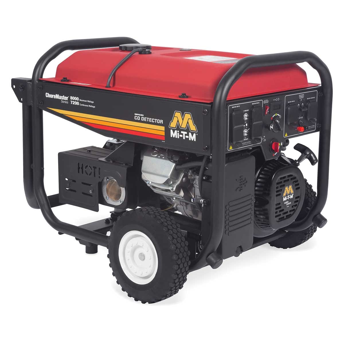 Mi-T-M ChoreMaster® 8,000 Watt Gas-Powered Portable Inverter Generator