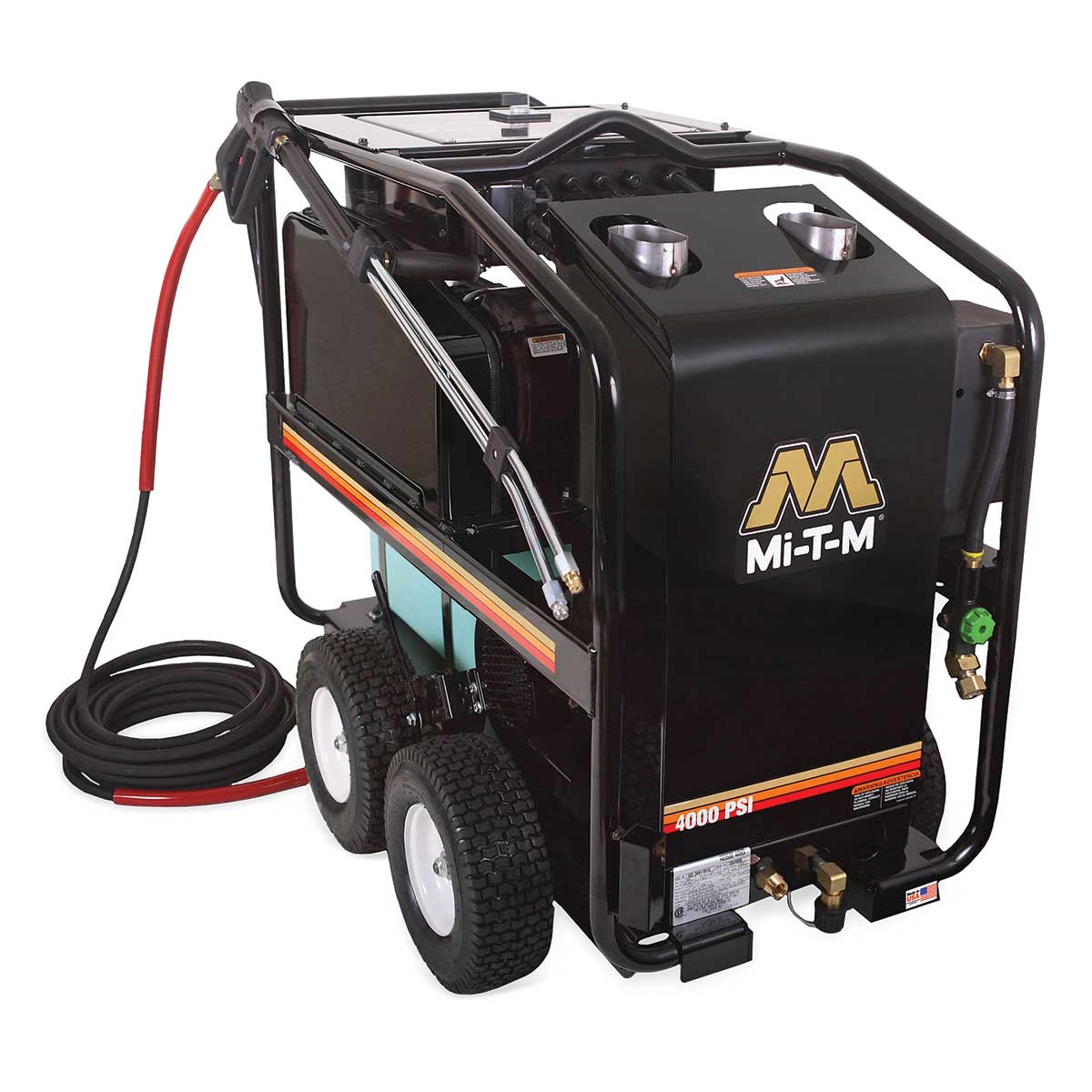 Mi-T-M HSE Series Electric Hot Water Pressure Washer, 4,000 psi at 3.5 GPM