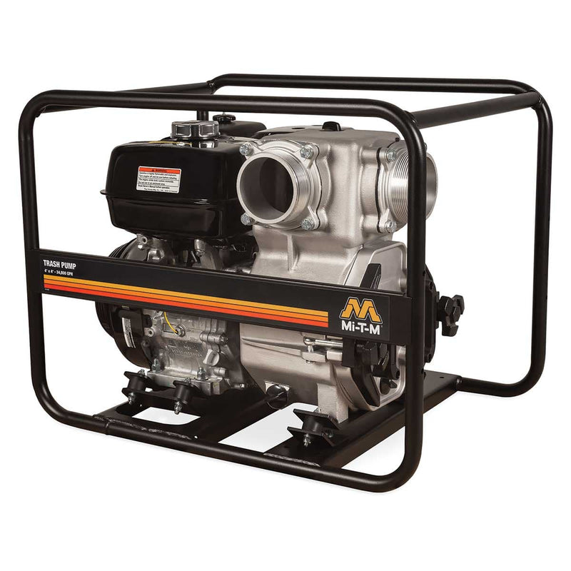 Mi-T-M 4" Trash Pump with Honda Engine