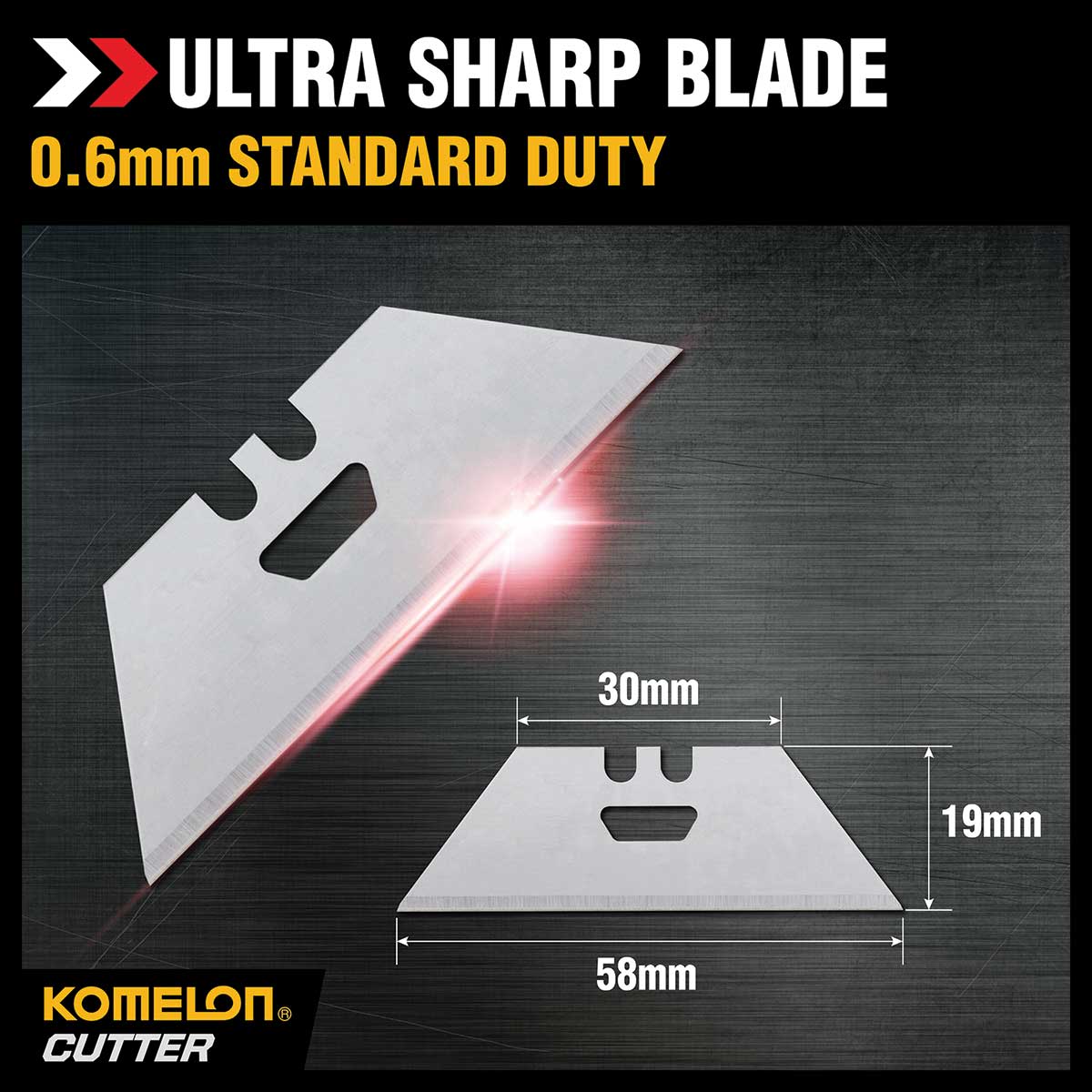 Komelon Replacement Knife Blades | 10 Pack