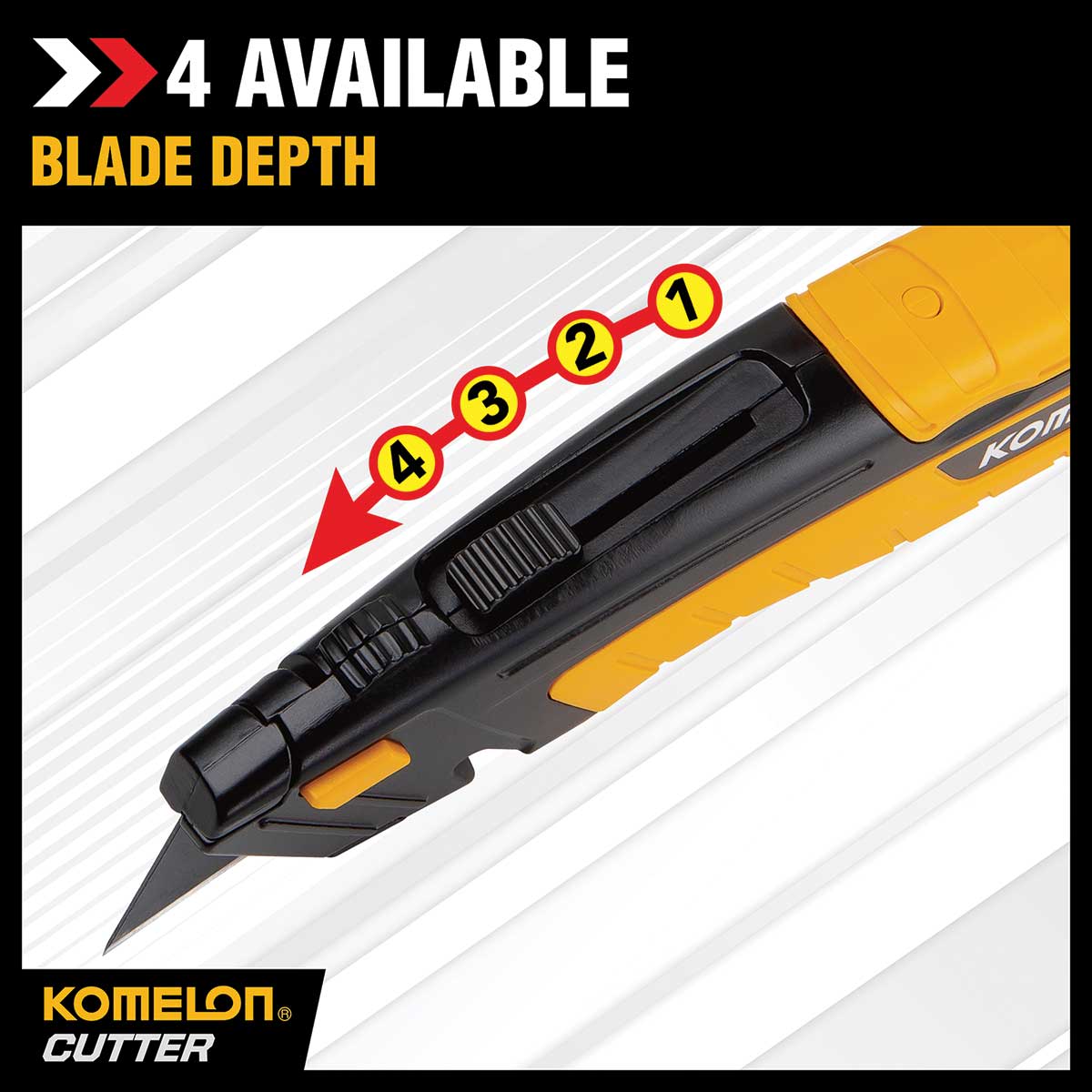 Komelon Standard Utility Knife/Scraper