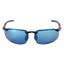 Swordfish® Blue Mirror Polarized Safety Glasses | Matte Black Frame