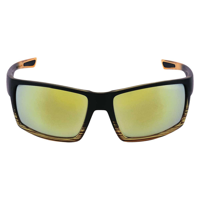 Sawfish™ Gold Mirror Performance Fog Technology Polarized Safety Glasses | Tortoise/Black Frame