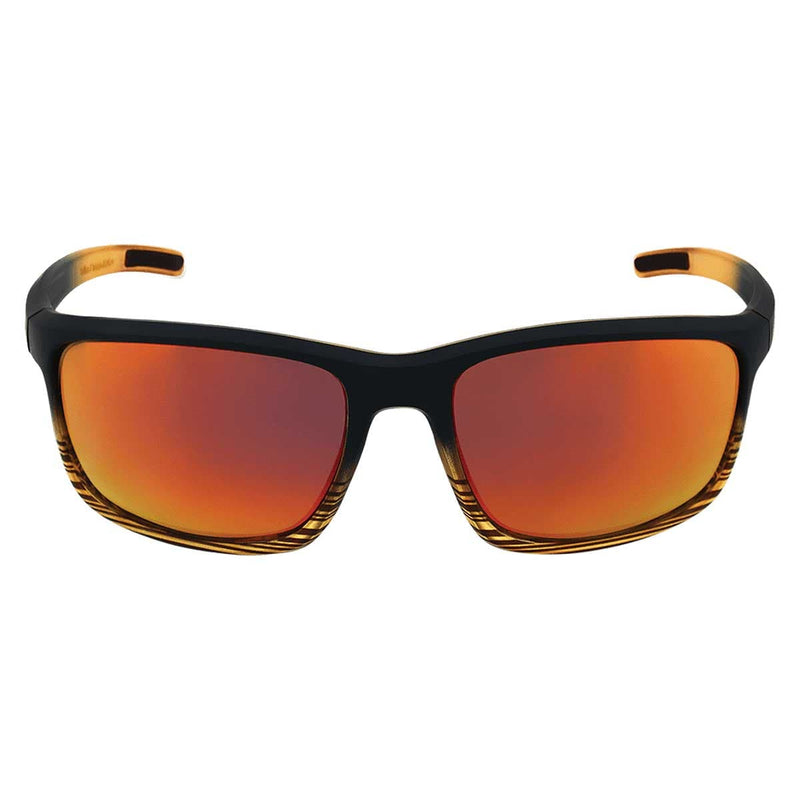 Pompano™ Red Mirror Performance Fog Technology Polarized Safety Glasses | Tortoise/Black Frame