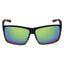 Lionfish™ Green Mirror Performance Fog Technology Polarized Safety Glasses | Tortoise/Black Frame