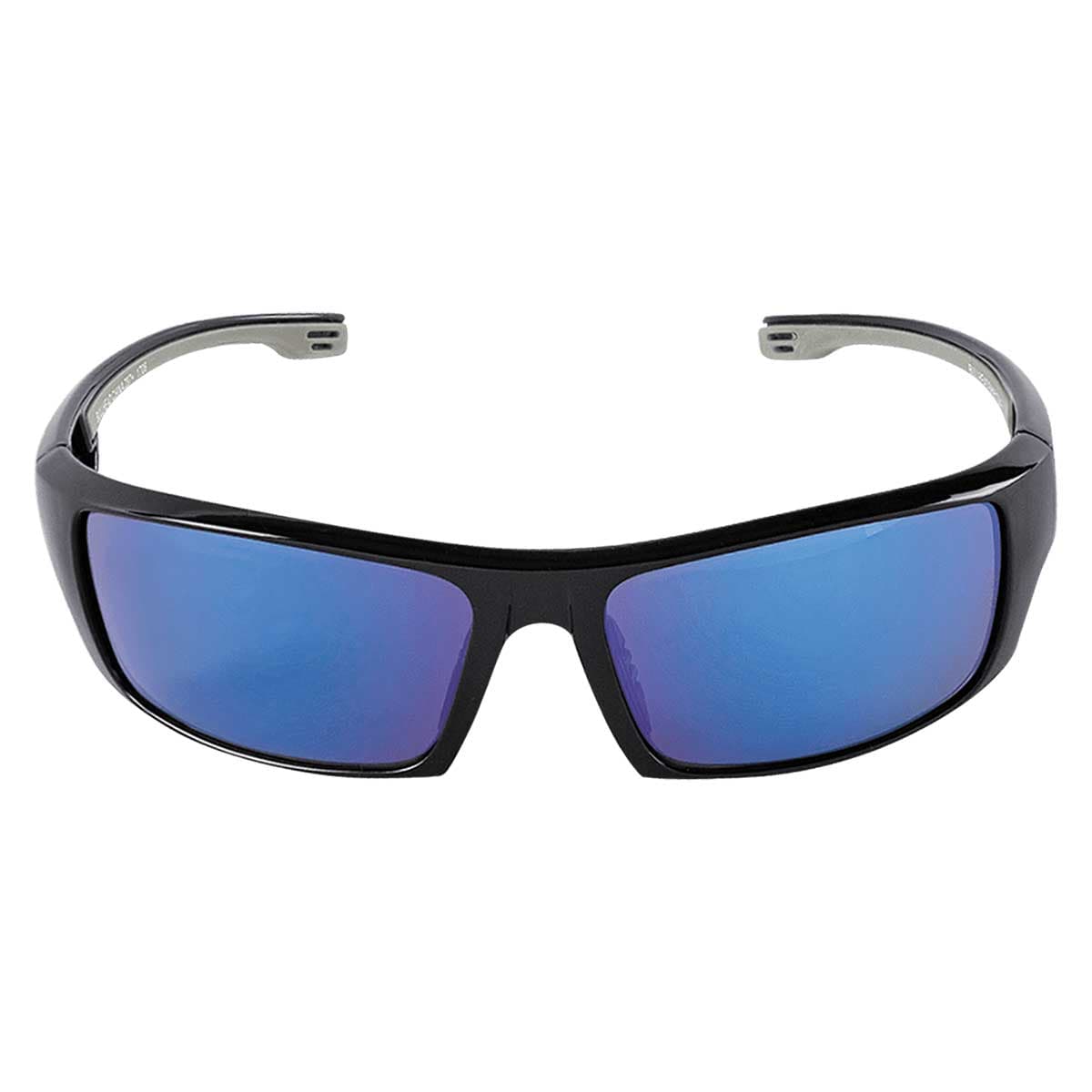 Dorado® Blue Mirror Performance Fog Technology Polarized Safety Glasses | Shiny Black Frame