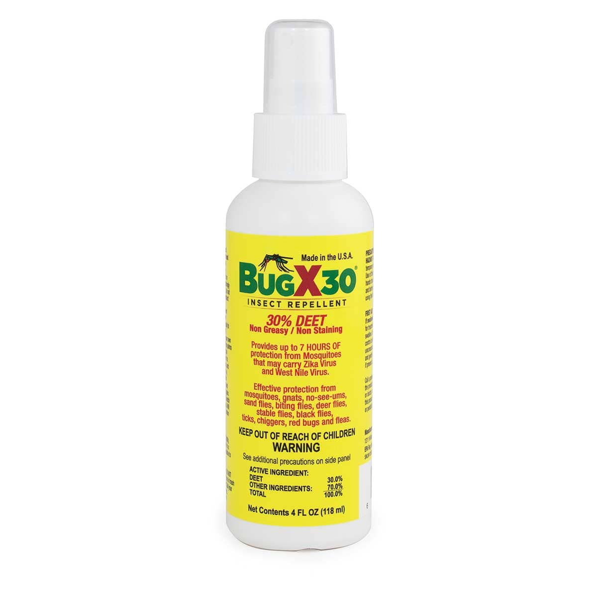 BugX30 Insect Repellent Spray DEET
