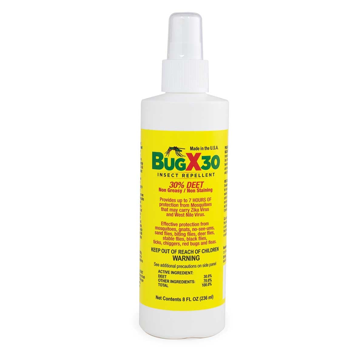BugX30 Insect Repellent Spray DEET