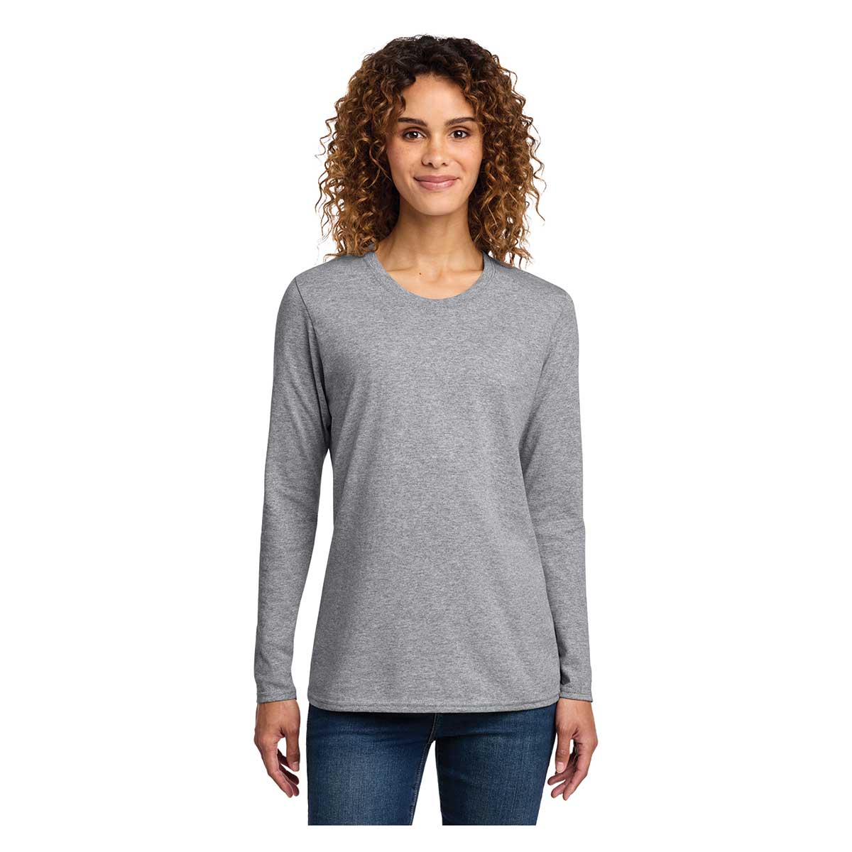 Port & Co Women's Cotton Long Sleeve Tee