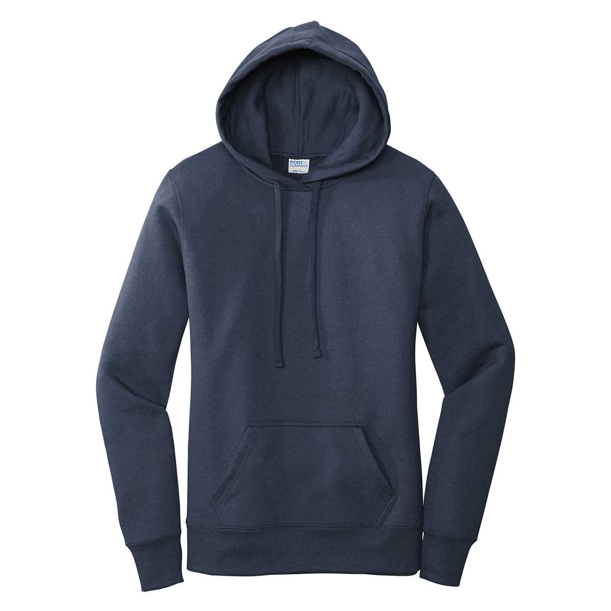 Port & Co Women's Fleece Pullover Hooded Sweatshirt