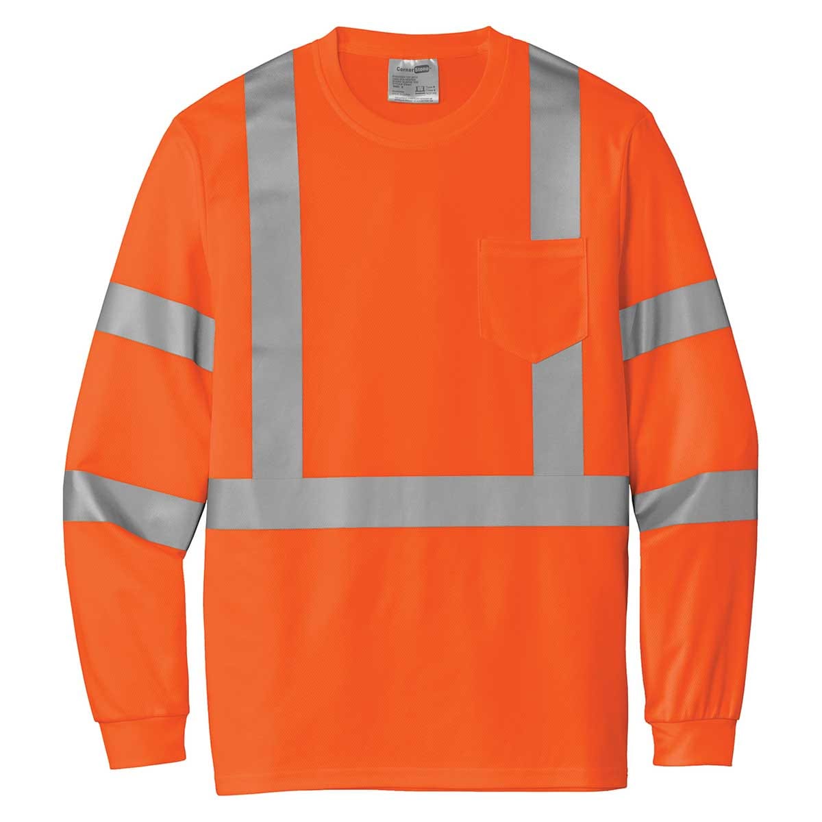 CornerStone ANSI Class 3 Mesh Long Sleeve Shirt