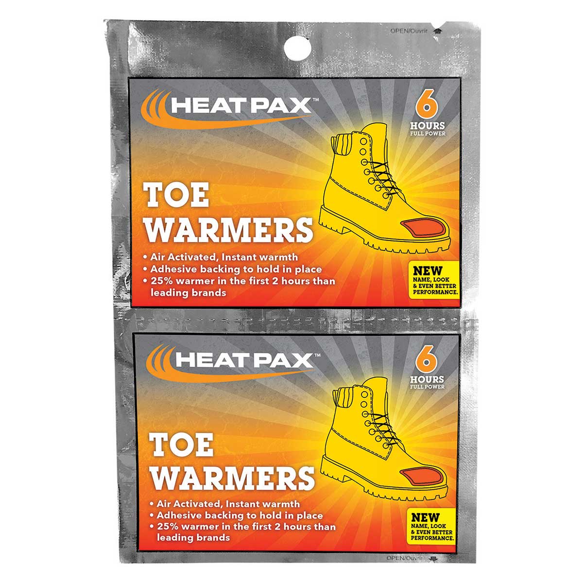 OccuNomix Heat Pax® Toe Warmers | 5 Pack
