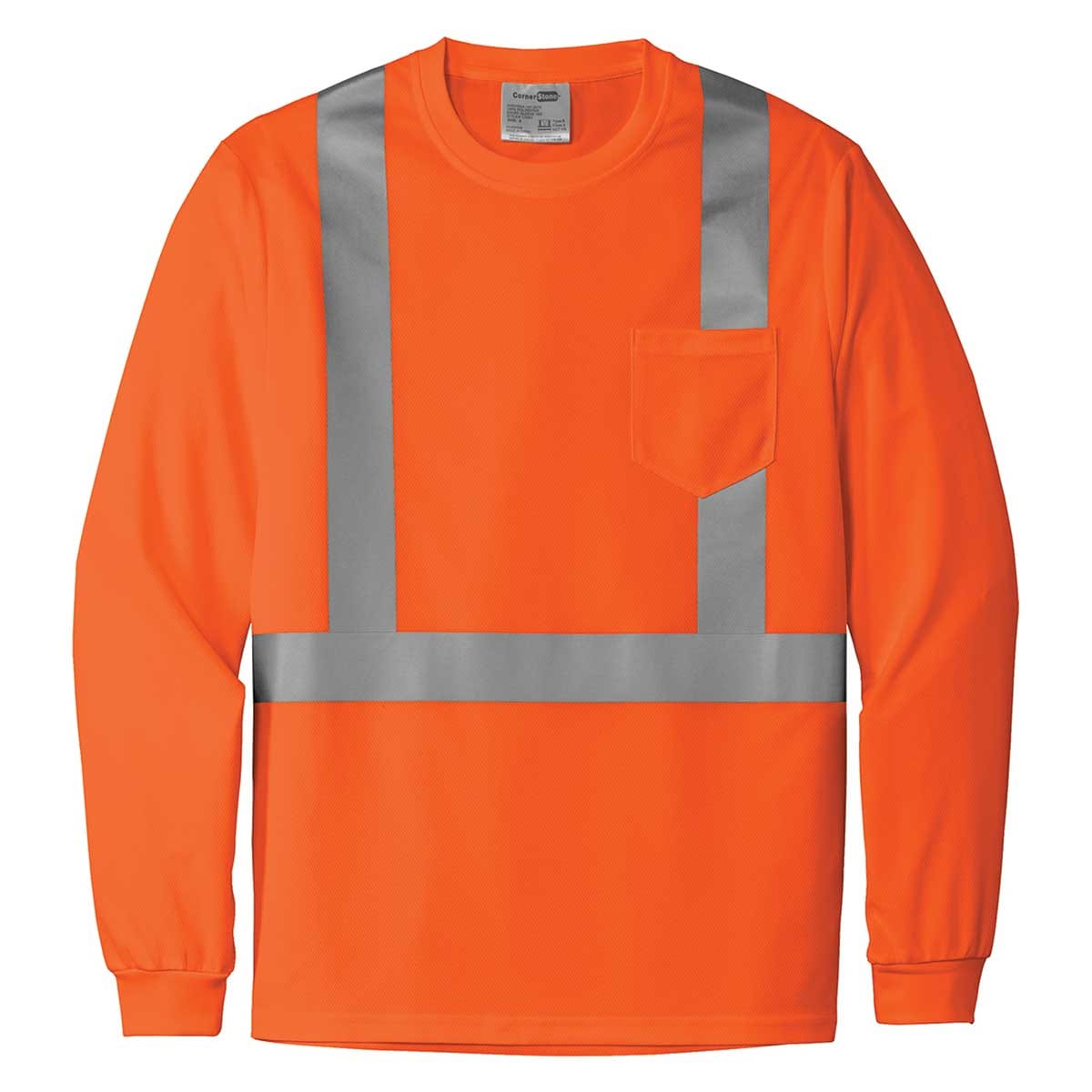 CornerStone ANSI Class 2 Mesh Long Sleeve Shirt