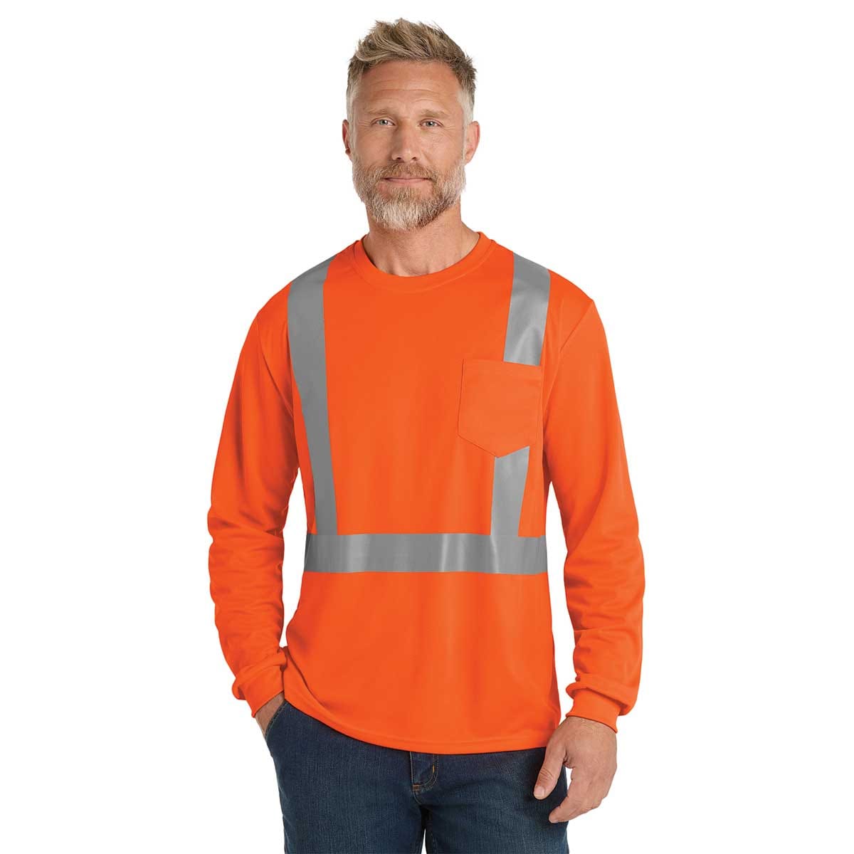 CornerStone ANSI Class 2 Mesh Long Sleeve Shirt