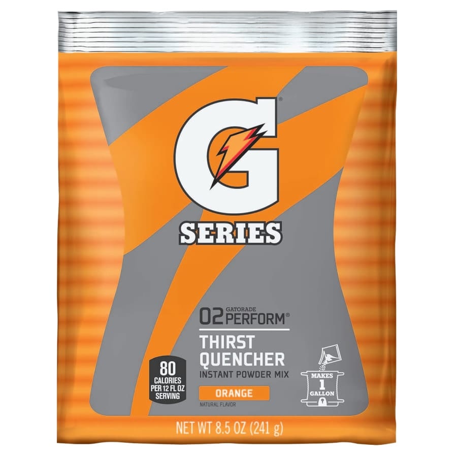 Orange GATORADE Drink Mix Powder Packs