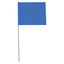 Fluorescent Blue Custom Marking Flag, 4