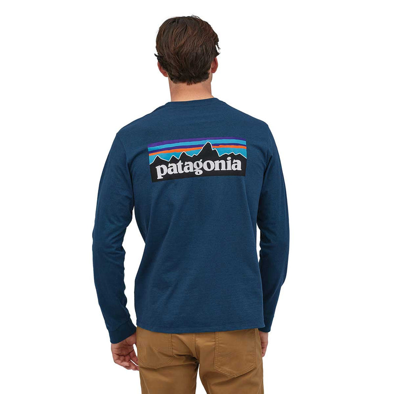 Patagonia Long-Sleeved P-6 Logo Responsibili-Tee