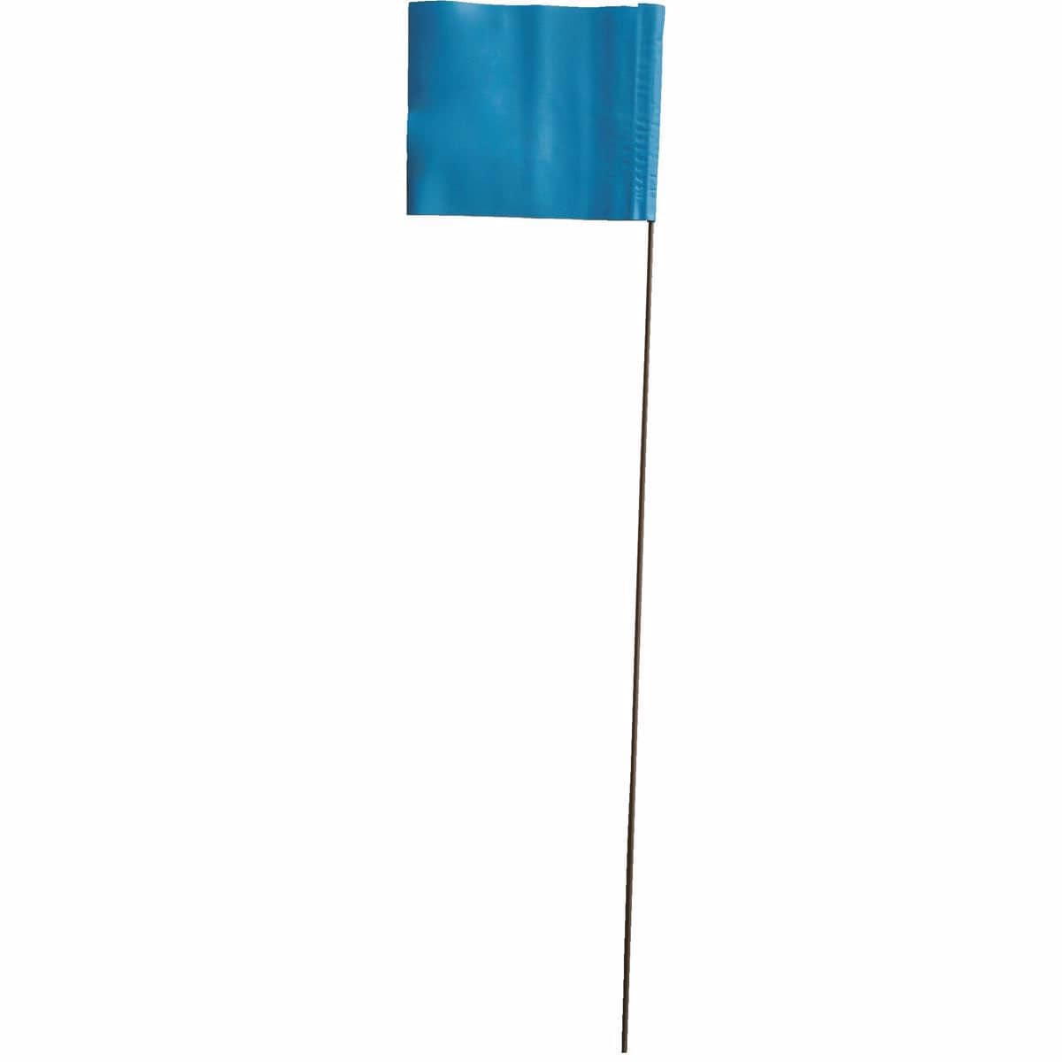 Blackburn 2-1/2" x 3-1/2" Marking Flags with Wire Stakes | 100 Pack