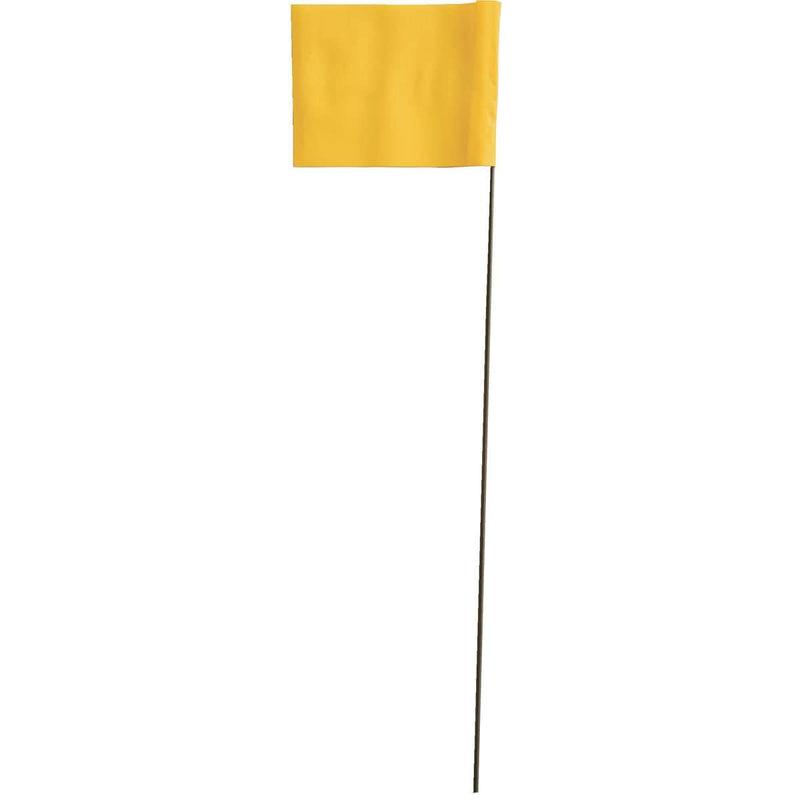 Blackburn 2-1/2" x 3-1/2" Marking Flags with Wire Stakes | 100 Pack