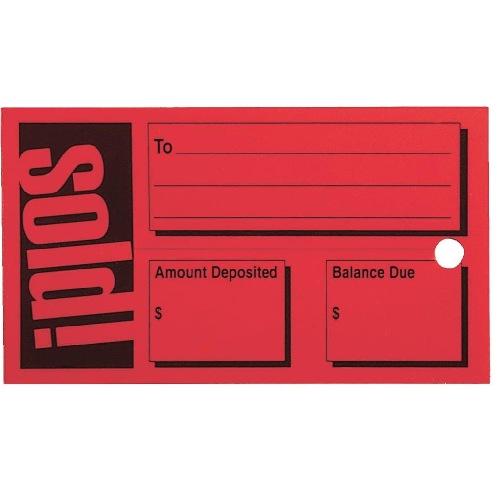 Weatherproof Vinyl Sold Tags | Gemplers